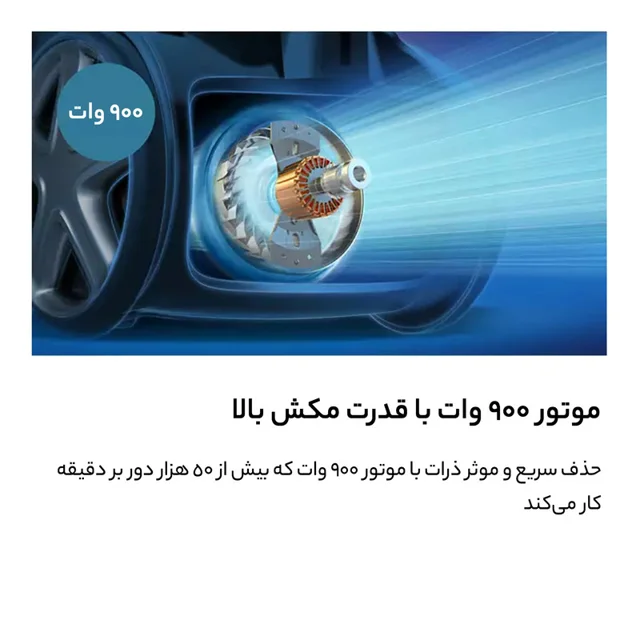 جاروبرقی 2200 وات فیلیپس مدل XD8052 101747109